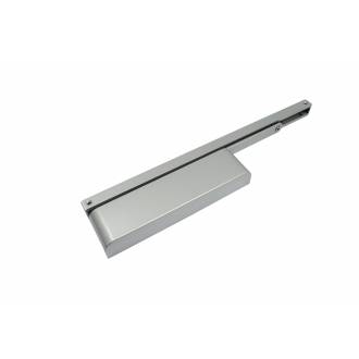 Rutland TS.11204 Door Closer in a silver finish
