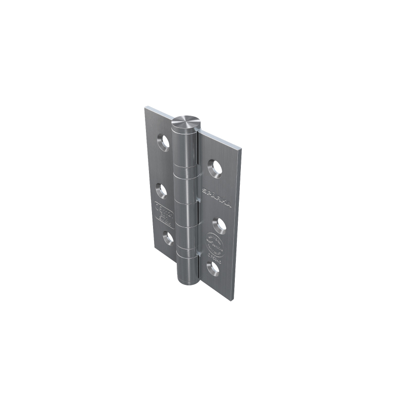 Sparka Satin Chrome Bathroom Lock and Hinge Door Pack - 64mm